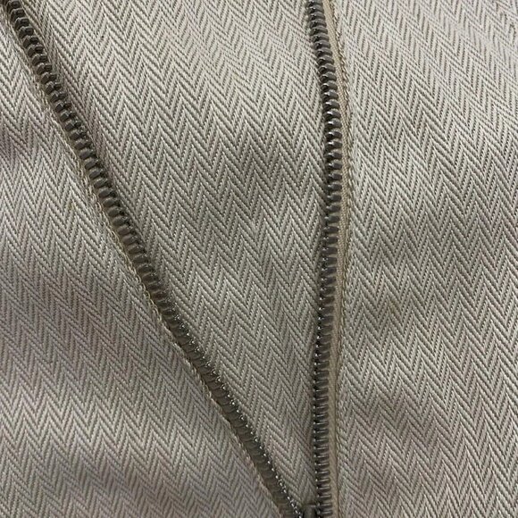 Auth HERMES Cavalier Cream Orange Multi Toile chevron Polyamide Backpack - Picture 16 of 16